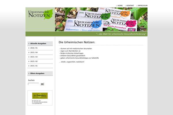 urheimische-notizen.de site used Kmd