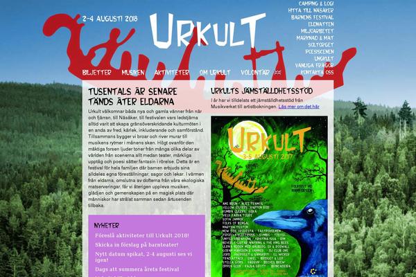 urkult.se site used Urkult