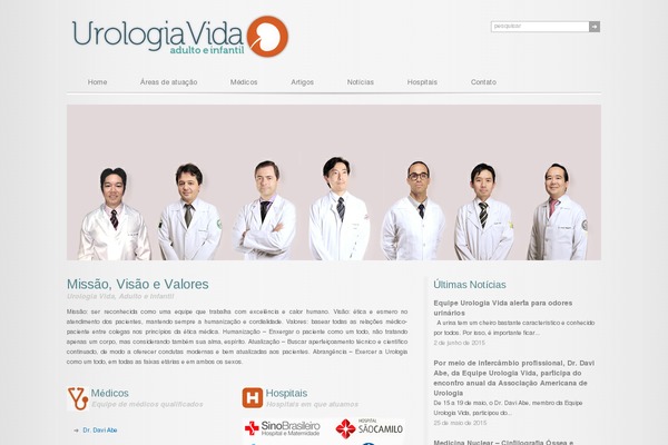 urologiavida.com.br site used Urologiavida