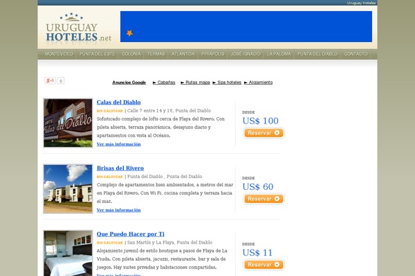 Site using Booking-hotels plugin