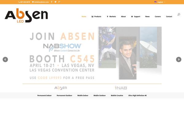 absen theme websites examples