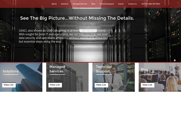 Bridge theme site design template sample