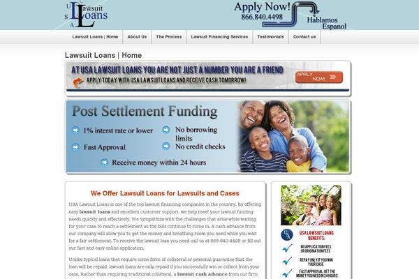 usalawsuitloans.com site used Usa