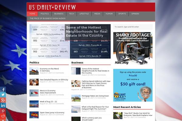 usdailyreview.com site used Maglux