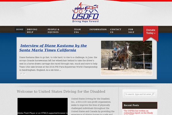 usdfd.org site used Usdfd