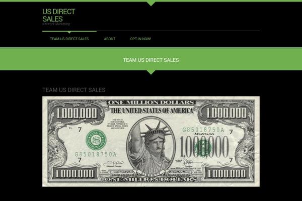 Kasa Green theme site design template sample