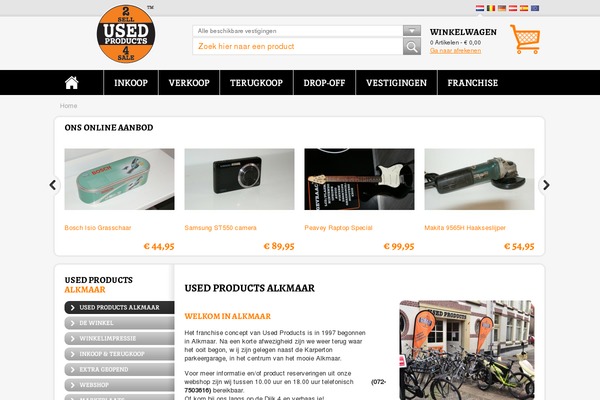 usedproductsalkmaar.nl site used Usedproducts
