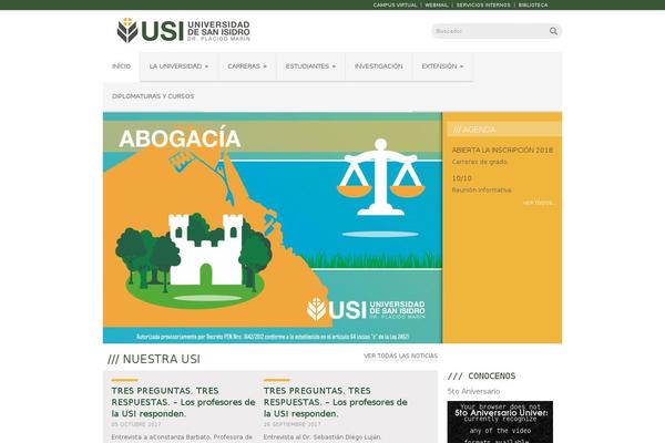 usi.edu.ar site used Usi2016