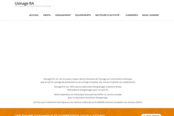 Savia theme site design template sample