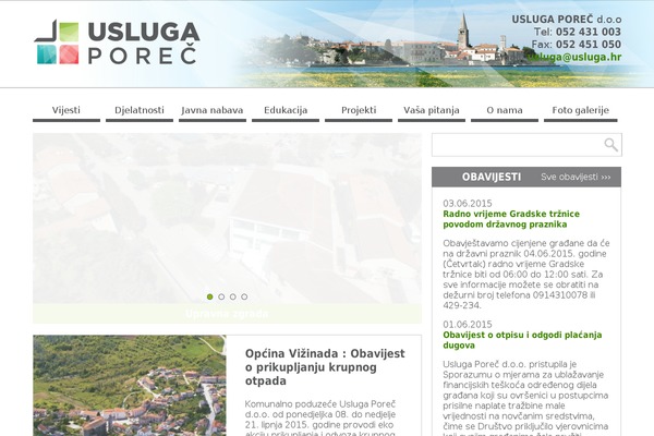 usluga.hr site used Olympos