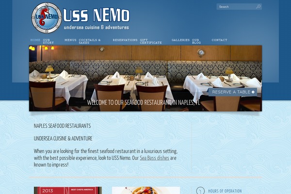 ussnemorestaurant.com site used Ussnemo