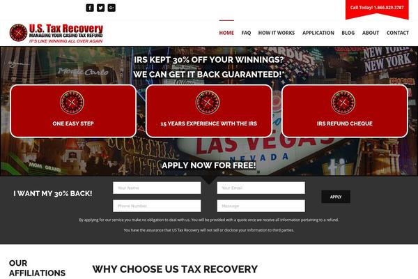 ustr.com site used Tax-recovery