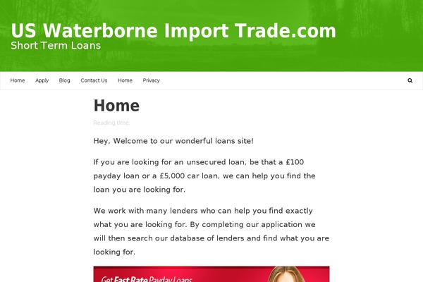 uswaterborneimporttrade.com site used Studio-X