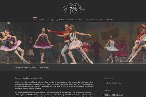 Avada theme site design template sample