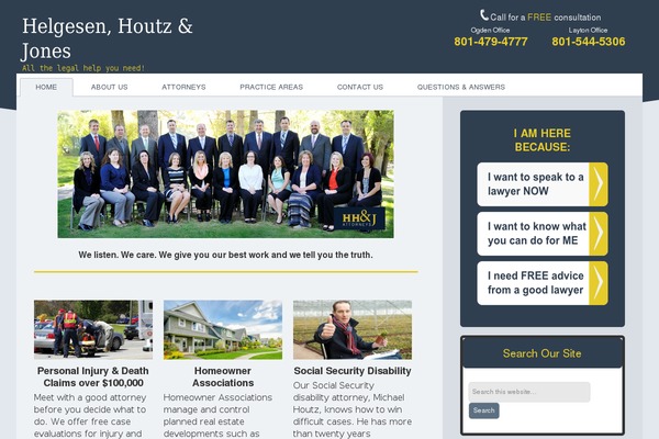 Dynamik Gen theme site design template sample