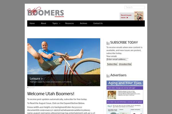 utahboomersmagazine.com site used Utboomer