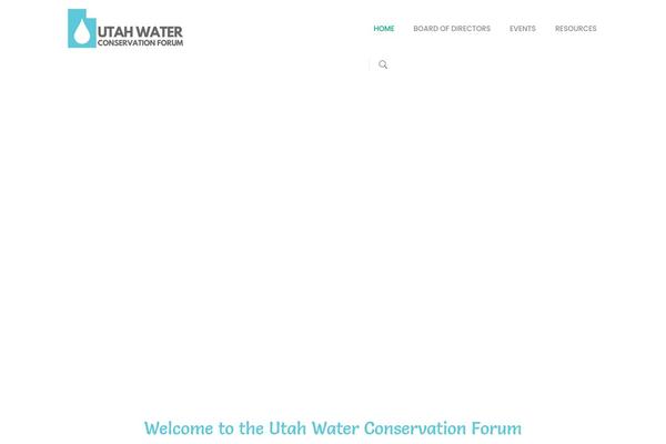 utahwaterconservationforum.org site used Milo-eco