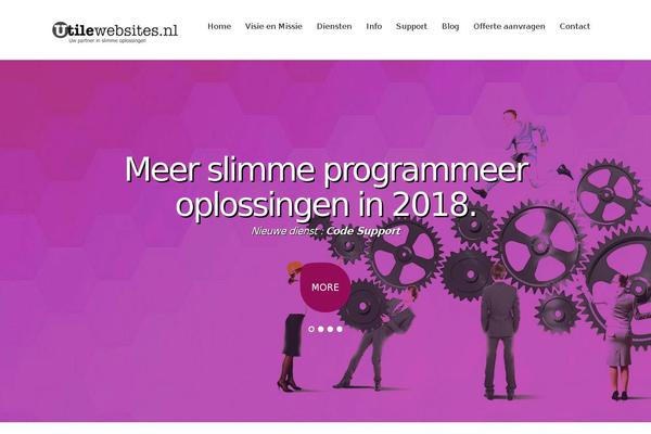 utilewebsites.nl site used Cherry Framework