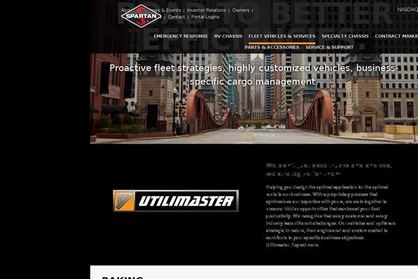 utilimaster.com site used Spartanmotors