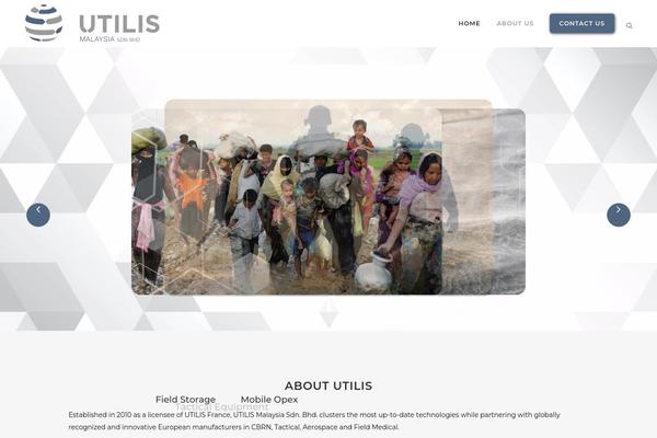 Bridge theme site design template sample