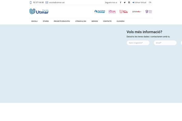 utmar.cat site used Language-school
