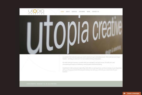 utopiacreative.com site used Utopia
