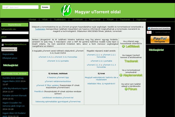 utorrent.hu site used Education-base-pro