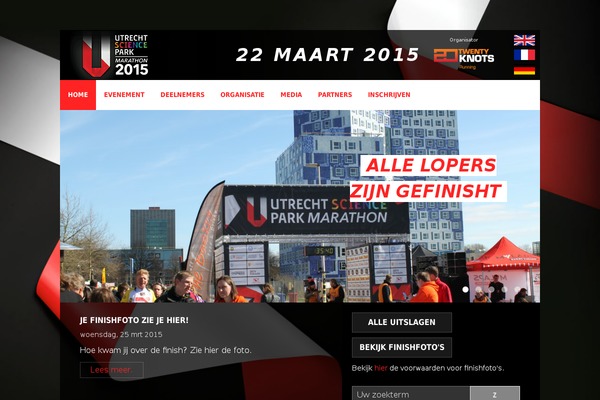 utrechtmarathon.com site used Geenkaas