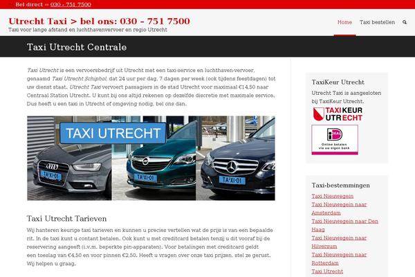 utrechttaxi.nl site used Clearnote