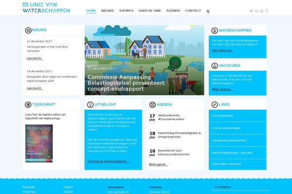 uvw.nl site used Unievanwaterschappen