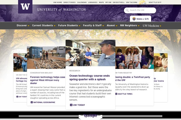 uw.edu site used Uw-2014