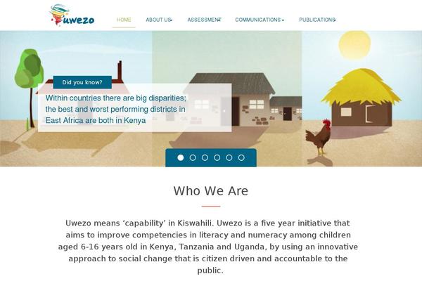 uwezo.net site used Weza