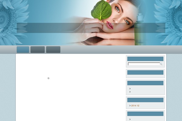 Hueman theme site design template sample