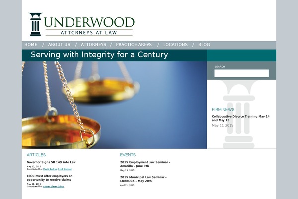 uwlaw.com site used Underwood