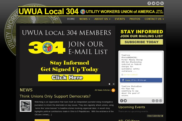 uwualocal304.org site used CStar Design
