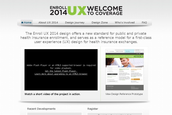 ux2014.org site used Chf