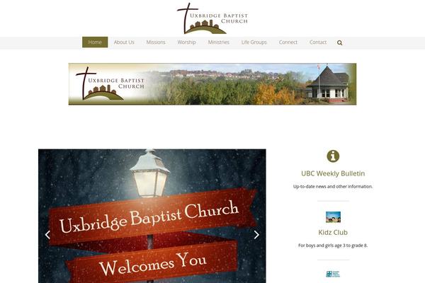Impreza theme site design template sample