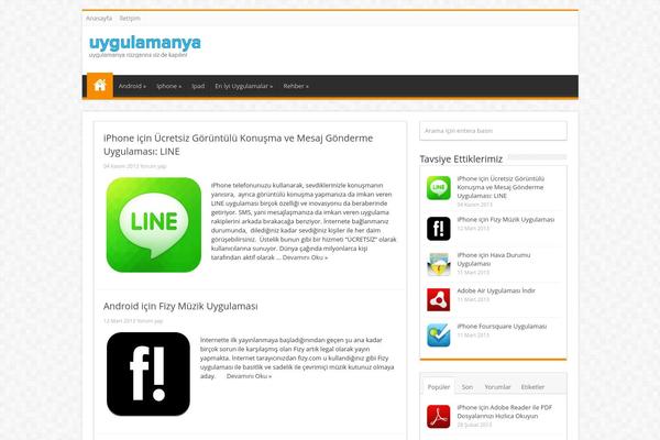 Sahifa theme site design template sample