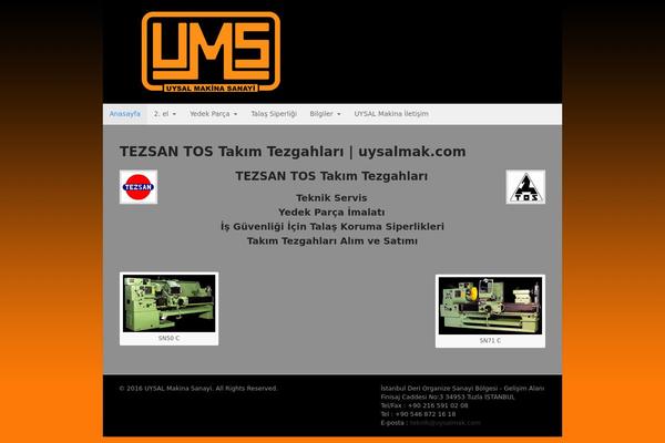 Canvas theme site design template sample