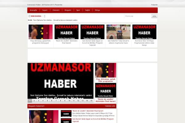 uzmanasorhaber.com site used Havadis_tema