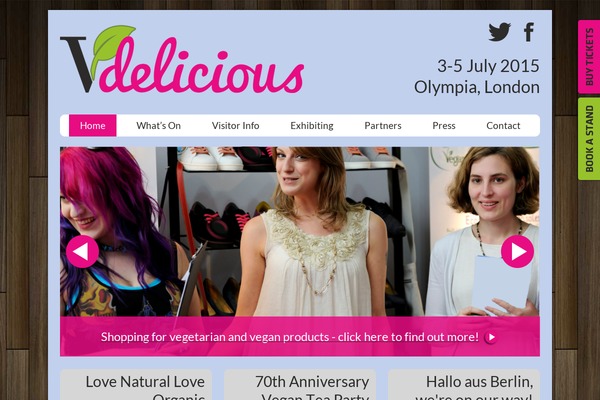 v-delicious.co.uk site used Allergy