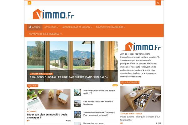 v-immo.fr site used V-immo