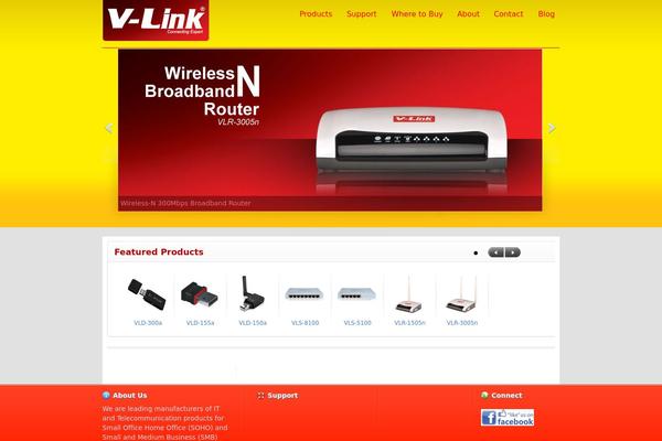 v-link.co site used Productz