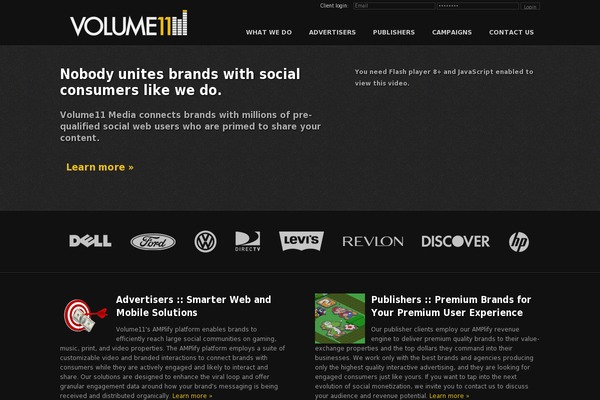 v11 theme websites examples