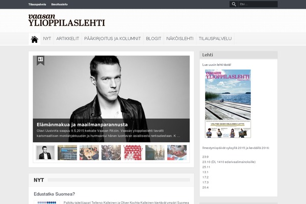 vaasanylioppilaslehti.fi site used Vylkkari2013