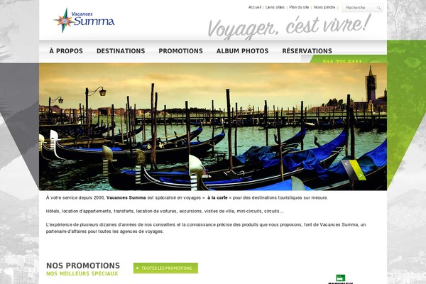 vacancessumma.com site used Wpactivis