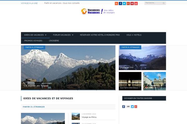 SmartMag theme site design template sample