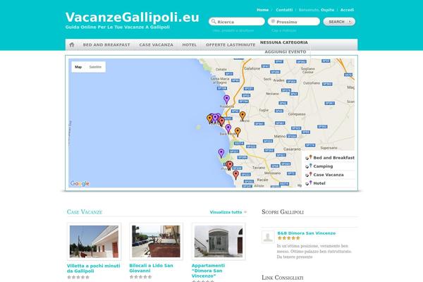 Geo Places v3 theme site design template sample
