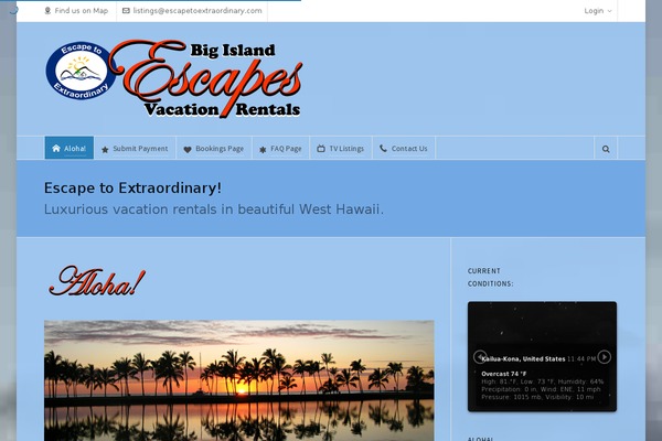 Enfold theme site design template sample
