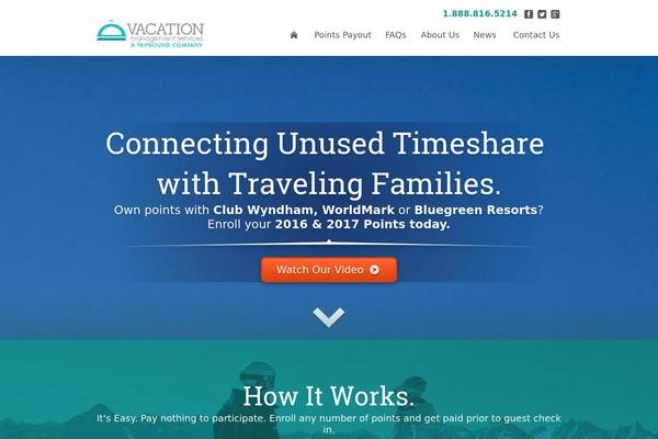 vacationmanagementservices.com site used Vms